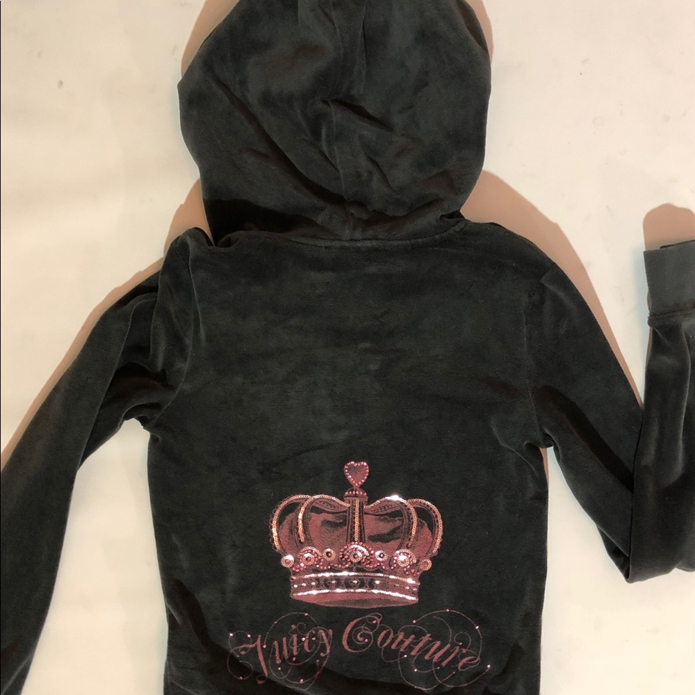 Juicy couture warm up jacket. Sz small hooded